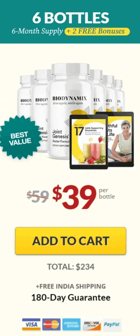 Joint Genesis price 6 bottle